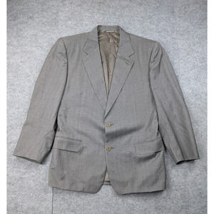 Canali Blazer Men 52R Loro Piana Tasmanian Wool Pinstripe Old Money Quiet Luxury